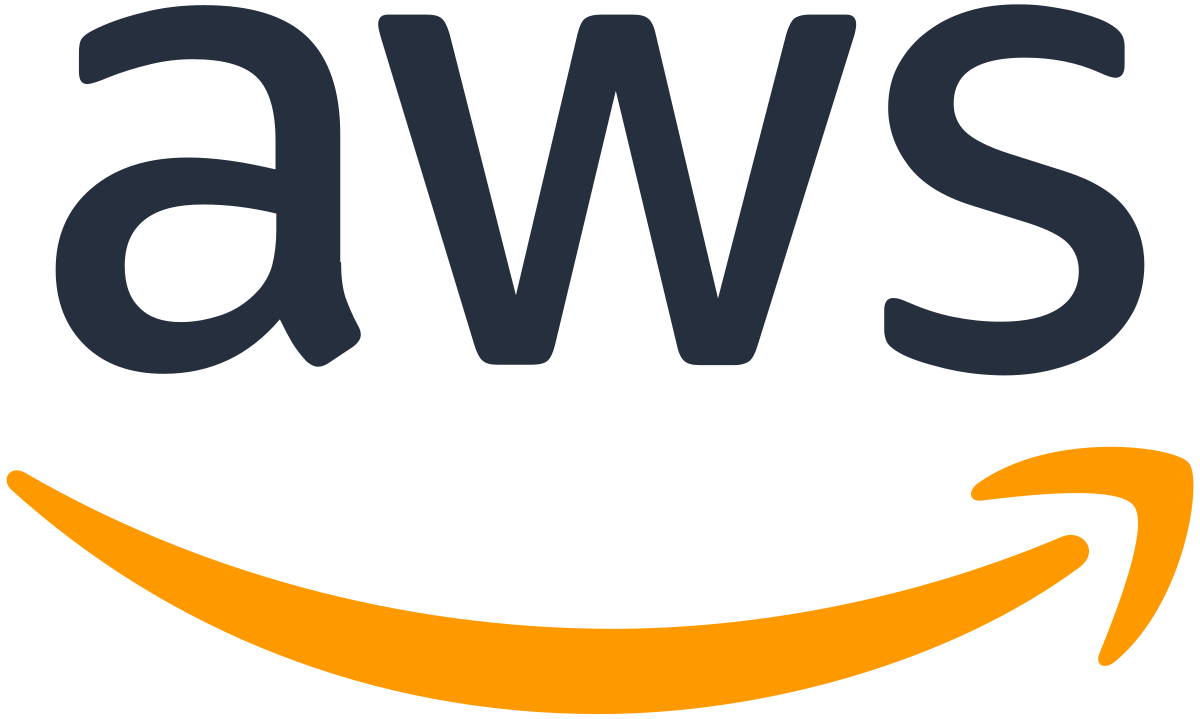 Logo for Amazon Web Services.