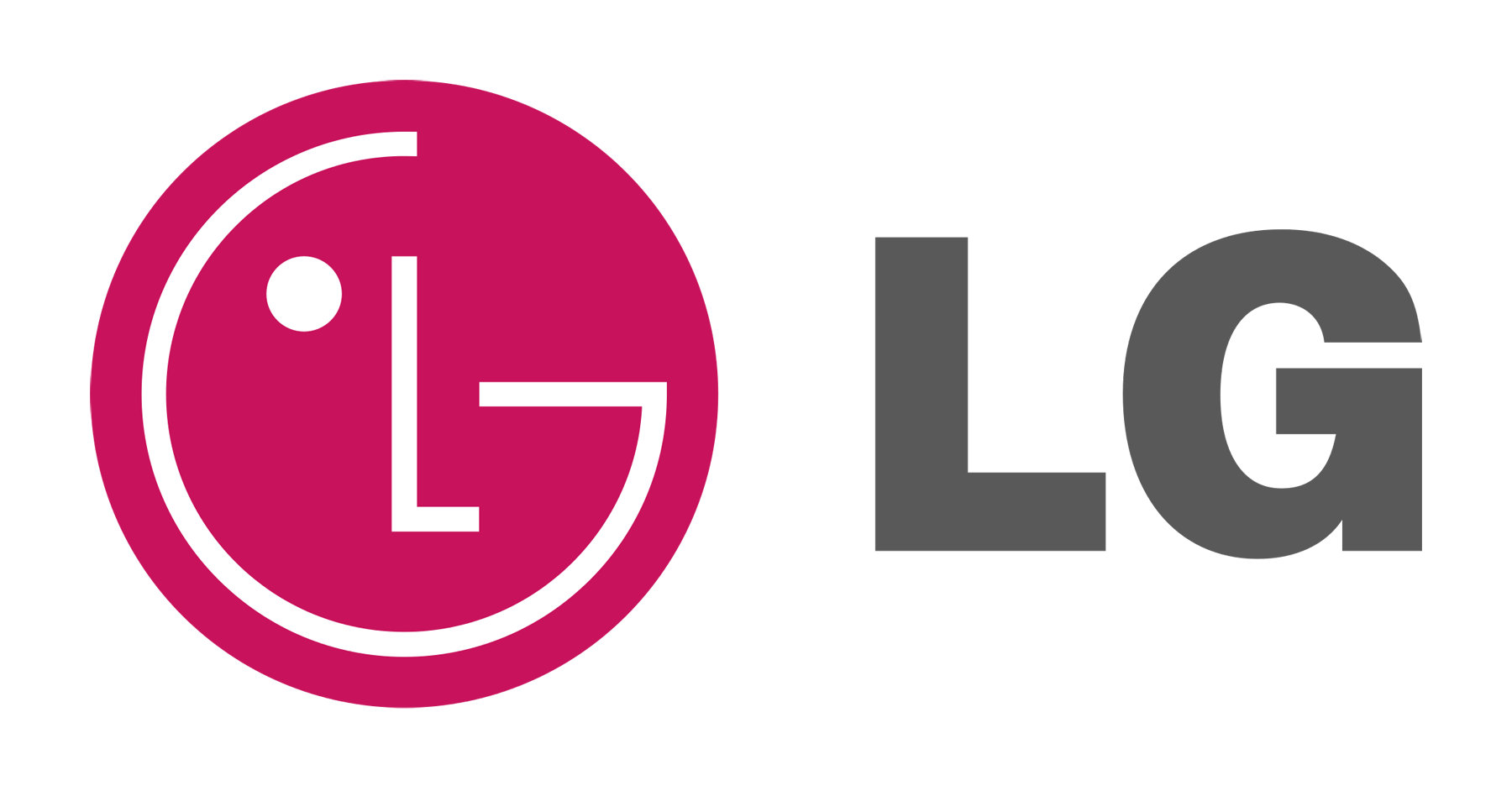 Logo for LG.